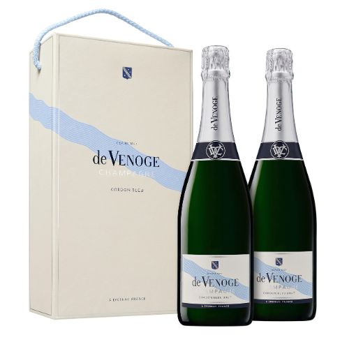 De Venoge Champagne Brut Cordon Bleu Duo